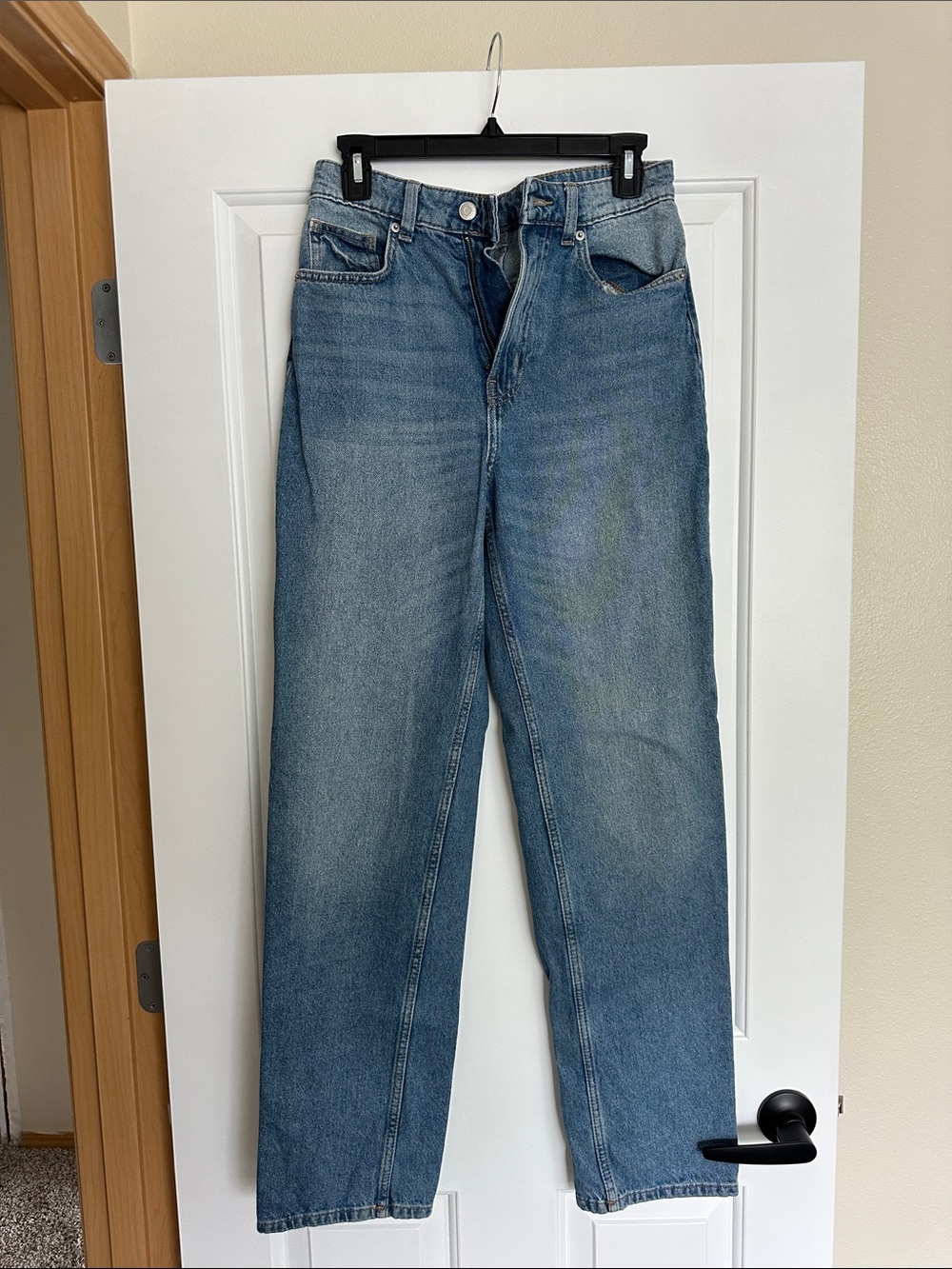 H&M Men's Light Blue Straight Jeans